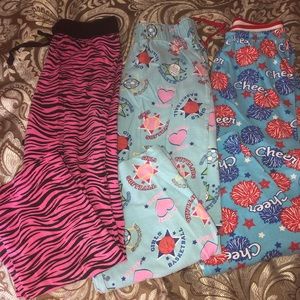 Girls pajama bottoms